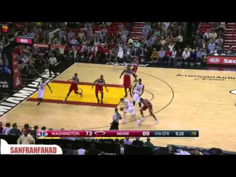 Hassan Whiteside vs Wizards (2016/02/20) - 25 Pts, 23 Rebs, 2 Blks!