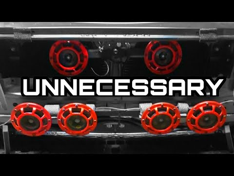 Installing 6 Hella Horns On My WRX