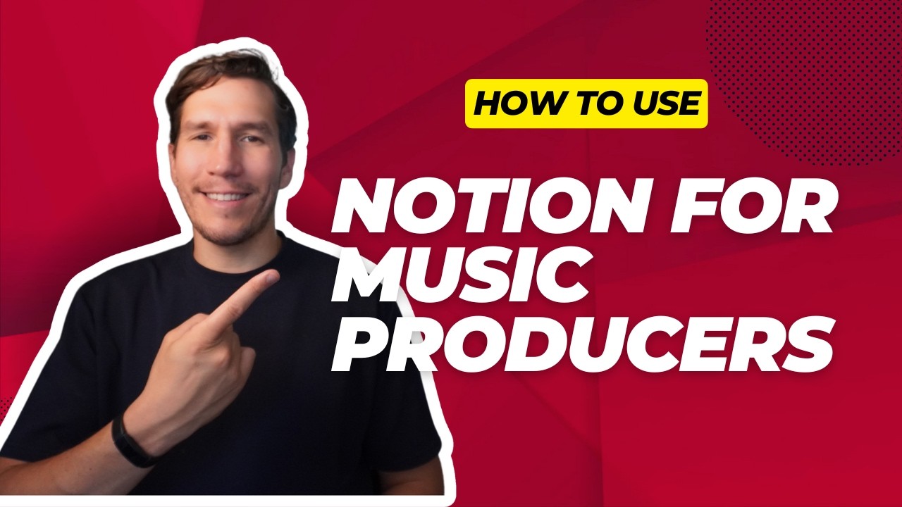 Streamline Music Production with Notion (Full Workflow)