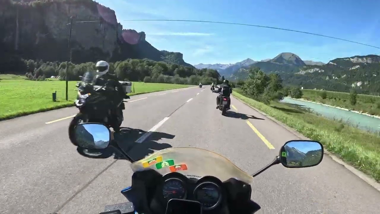 Swiss Alps POV motorcycle video PT2