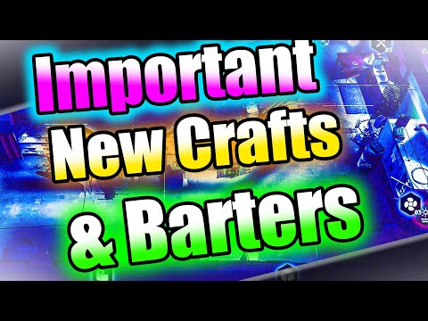 Important New Crafts & Barters in Escape From Tarkov 12.9 (Also Quest Items in EFT 2021)