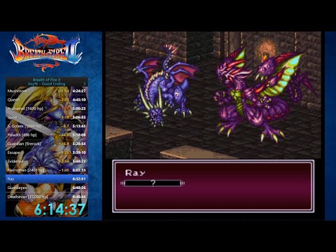 Breath of Fire 2 Speed Run (Any%/Good Ending) in 7:47:46 by 2-Tone