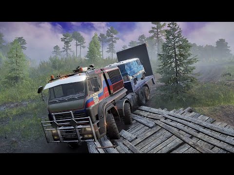 SnowRunner Walkthrough - Saving Country Bread | Azov 64131 [ 1440p 60FPS ] Gameplay