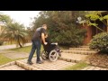 Cadeira de Rodas Motorizada Compact Aro 20 - Vinho Aro 20