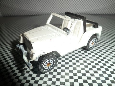 Jeep Cj-5 Siku white (car review)