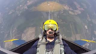 My ride along with Blue Angel #7 Navy Lt. Cary Rickoff