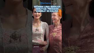 SUDAH SOLD OUT! Momen Lucu Luna Maya Nobatkan Raline Shah Sebagai Presiden Jomblo, Gantikan Dirinya