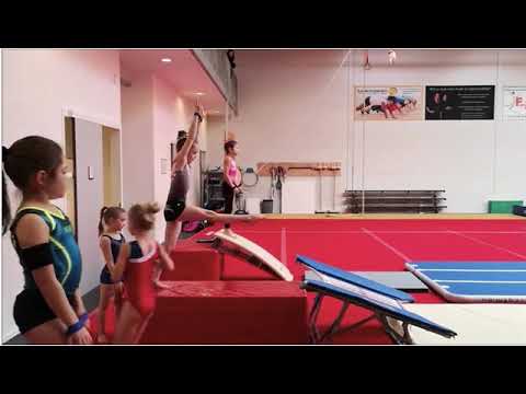 Mortero 2-2 (Forward handspring or flyspring)