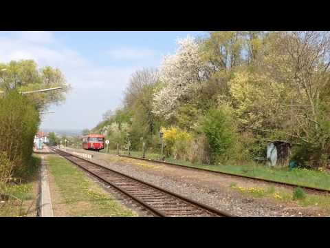 798 752 bei der Ausfahrt in Wiesbaden-Igstadt auf der Ländchesbahn, aufgenommen am 08.04.2017