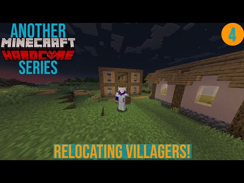 EPIC RELOCATION: Moving Villagers in Minecraft!