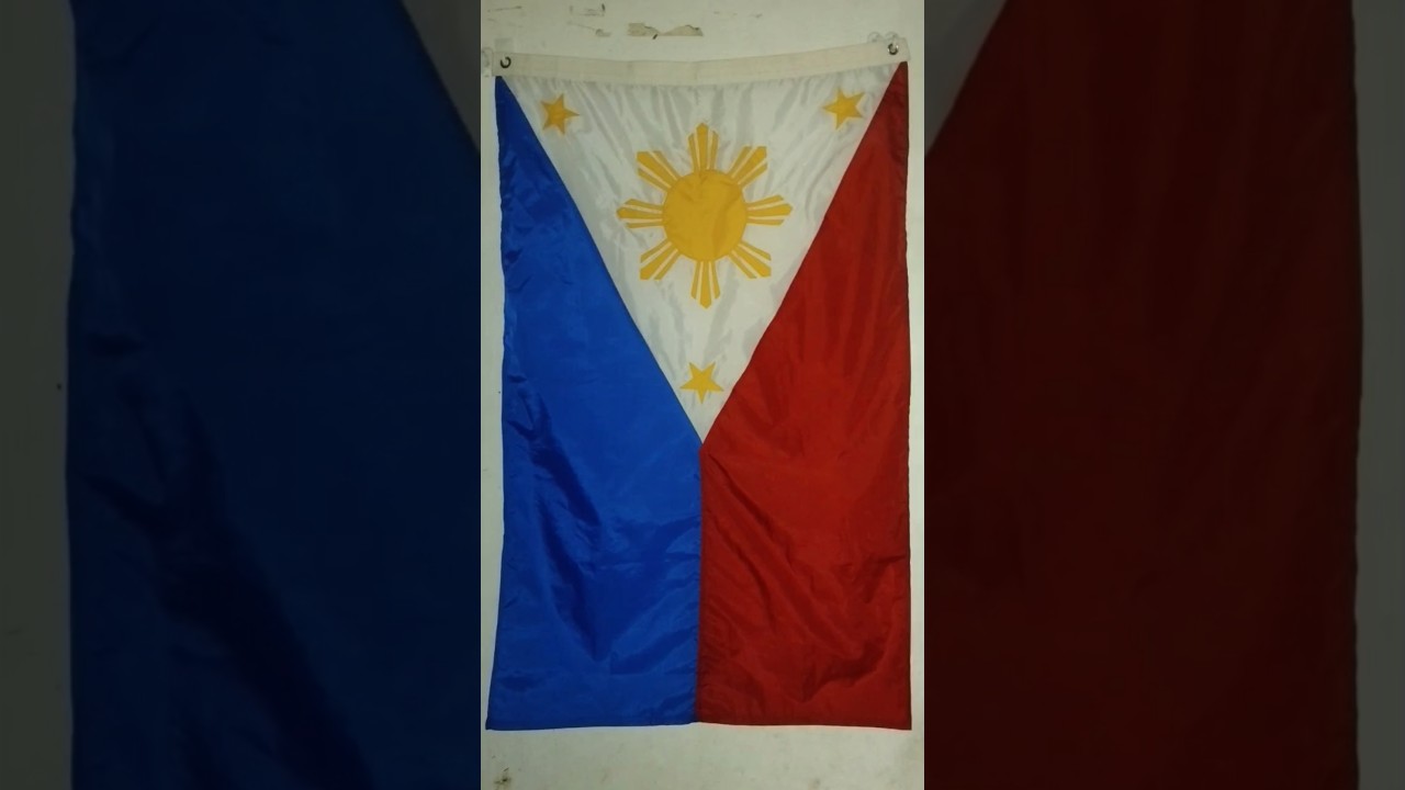 New Philippine Flags 🇵🇭🇵🇭🇵🇭 #flagwaving #philippines #phflag🇵🇭#philippines #flagwaving #viral