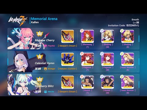 [HI3 SEA] - EX MA - Kallen - 31946 - FT CH BB - BD 3