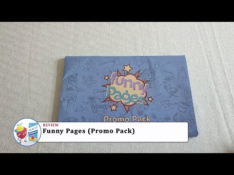 Funny Pages' Promo Pack + Solving Day 1 and Day 2 (Play It Yourself)