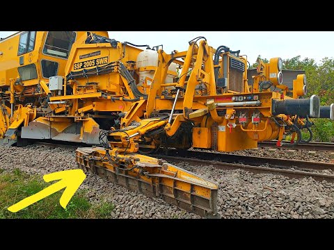 Biggest Railway Train Machinery Equipment  - Plasser&Theurer SSP2005SWR