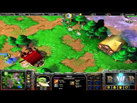 DK.Lyn (ORC) vs HPE.Yumiko (HU) - Game 1 - WarCraft 3 gameplay - RN347