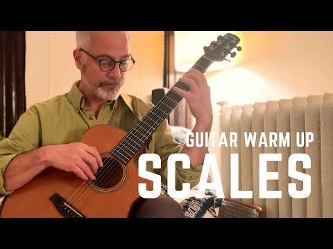 Guitar Warm Up Part 1 Scales with Sean Harkness