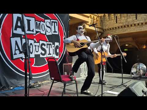 The Bolokos at Rebellion Festival, Blackpool on the Almost Acoustic stage on Thurs. 7/8/25.