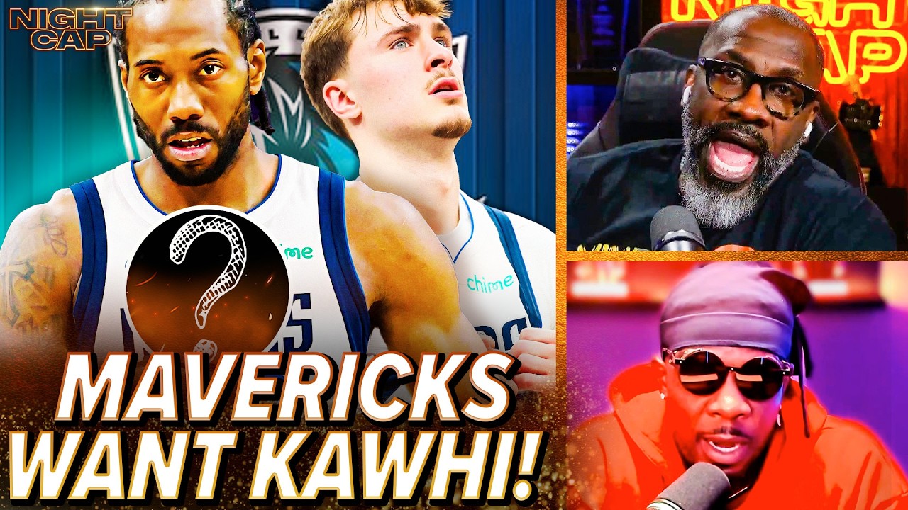 Unc & Iso Joe GO CRAZY hearing Mavericks SERIOUS about pairing Kawhi with Flagg & Kyrie! | Nightcap