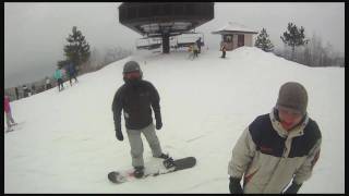 GoPro Hero Helmet Snowboard Test @ Blue Mountain - Collingwood ON Canada