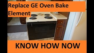 How to Replace Bake Heating Element in a GE Oven