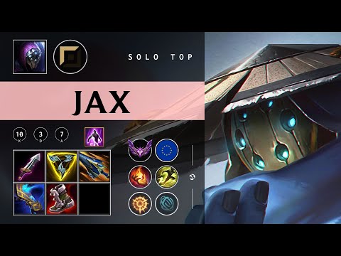 Jax Top vs Akali - EUW Master Patch 26.01