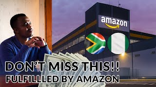 Make money on Amazon South Africa | Amazon FBA (Fulfilled By Amazon)