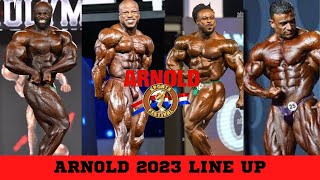 2023 ARNOLD CLASSIC COMPETITOR LINE UP  | SHOULD DEREK LUNSFORD COMPETE?