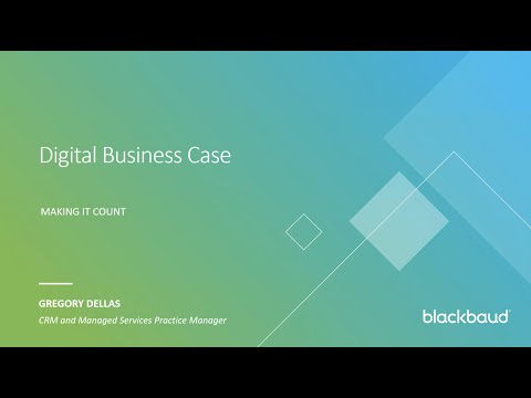 Tech Thursday: Building a Business Case for Digital Investment