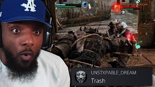 Salty Berserker Mad Because He Can't Win...