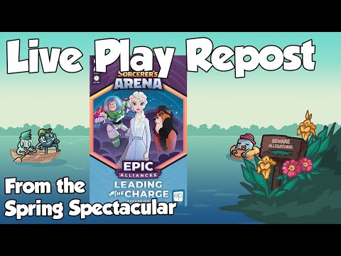 Disney Sorcerers Arena Leading the Charge Live Play