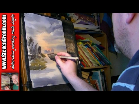 Watercolour painting the easy way