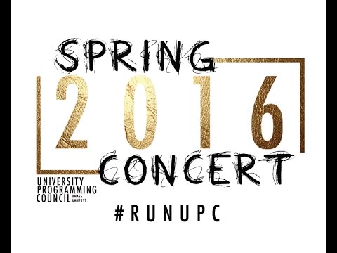SPRING CONCERT 2016 LINEUP