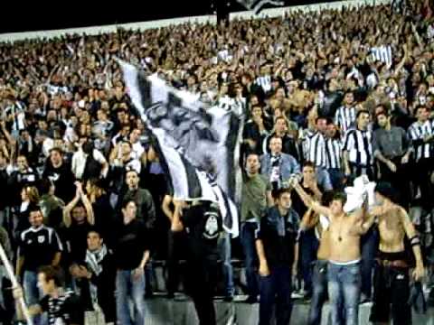 GREEK HOOLIGANS! PAOK-iraklis 3-0 2007-08 live goal
