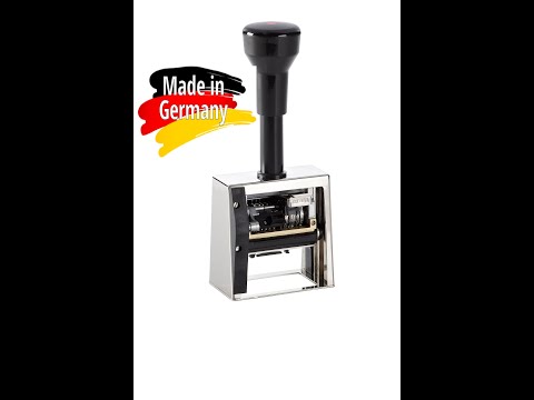 Dater-Numberer with textplate - model DN53a video by Rishi Packaging