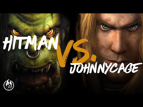 WC3 Fight Night: Hitman (Orc) vs JohnnyCage (HU) w/Grubby & Kendric - Warcraft 3 Reforged Gameplay