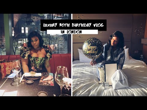 LUXURY 30TH BIRTHDAY WEEKEND VLOG: LONDON'S TALLEST BUILDING HOTEL, SPA, DINNER! | T. A. Harris.