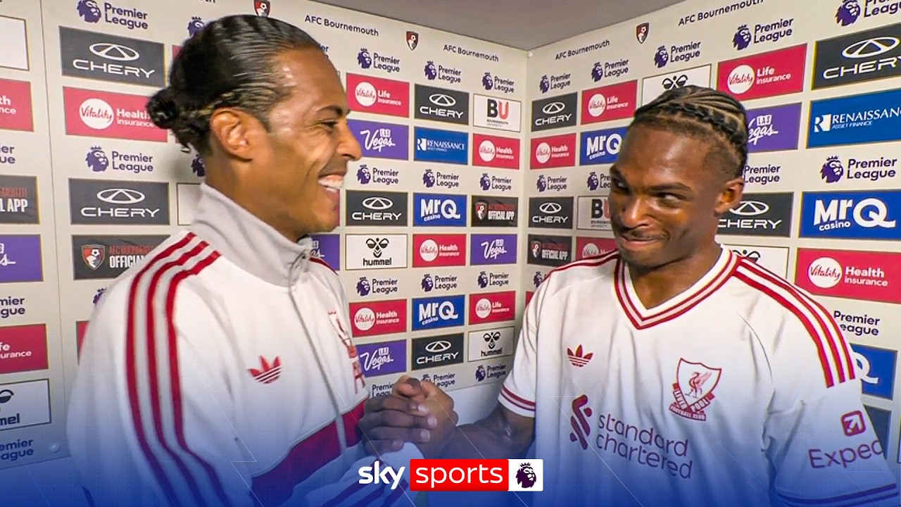 "I'm very happy!" | Virgil van Dijk & Jérémy Jacquet full post-match interview