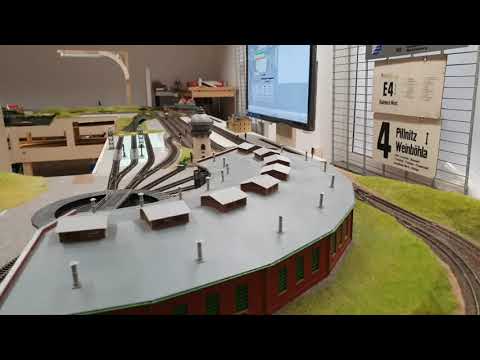 Testbetrieb - TT Anlage "Müllerstein"  - Modellbahn Bertram