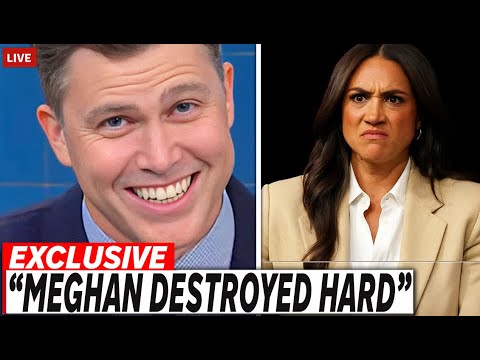 Colin Jost Brutally MOCKS Meghan's Diana Remark on SNL Live - ROYAL IMPOSTER