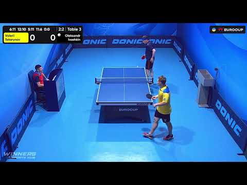 12:00 Valerii Tatarynov - Oleksandr Ivashkin 26.07.2023 TT Euro.Cup Ukraine Star. Table 3