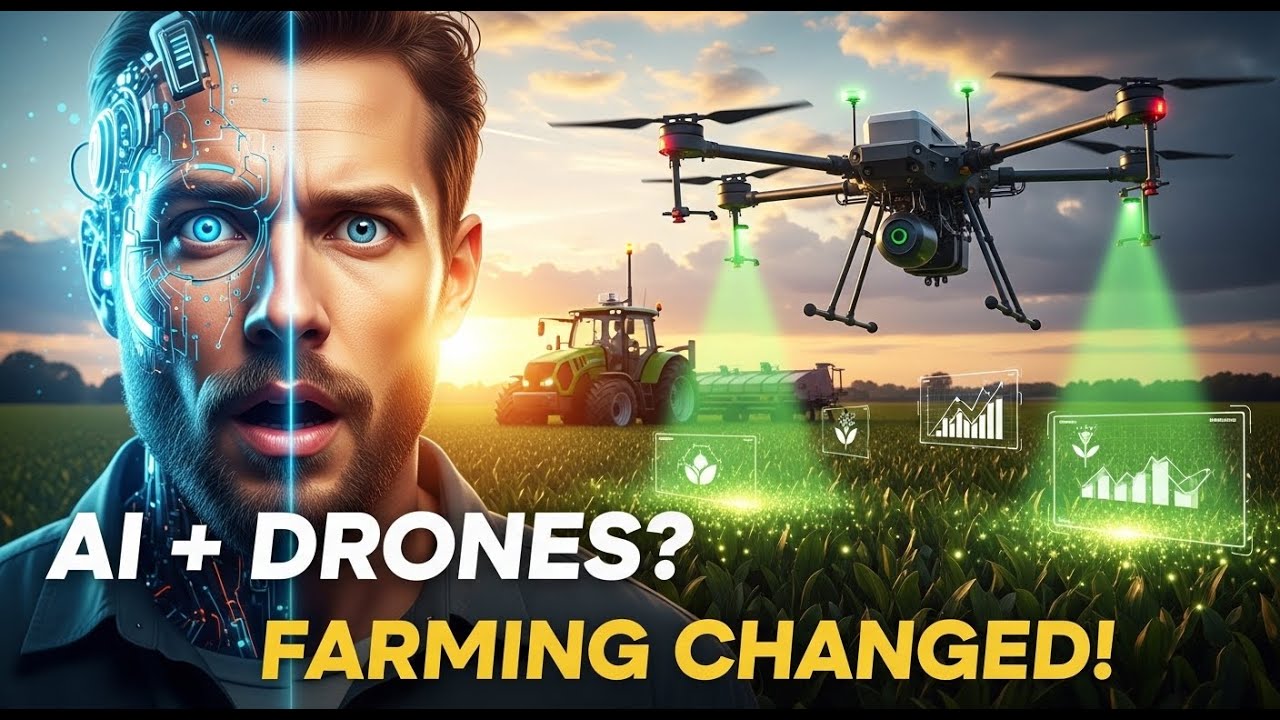 How AI & Drones Are Transforming Modern Agriculture | Smart Farming Technology Explained