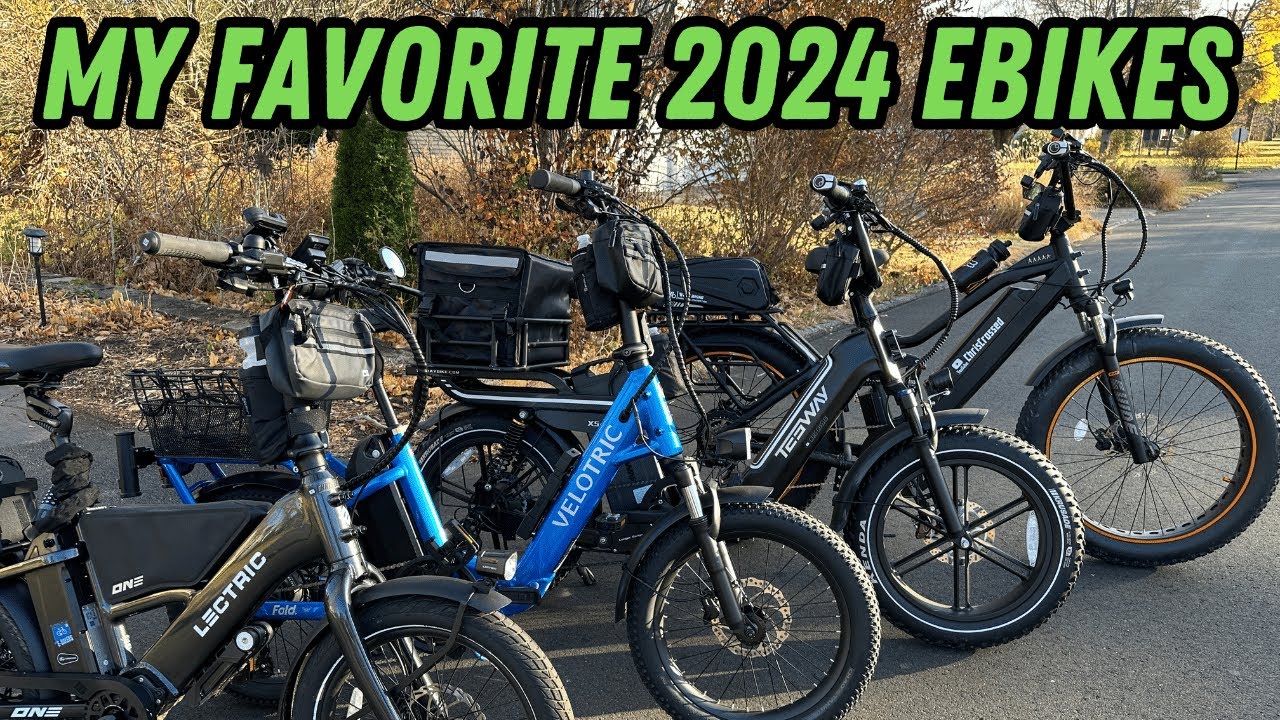 My Favorite Ebikes from 2024