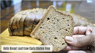 Best Keto Bread Loaf | Low Carb Bread | Gluten Free Bread | LCHF Bread | Keto Recipes