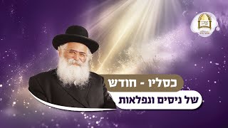הרב יורם אברג'ל: כסליו - חודש של ניסים ונפלאות