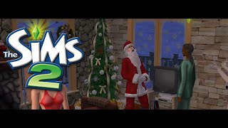 ❄️⛄Sims 2 Cozy Winter Gameplay | Cozy Winter Cabin Gameplay Pt. 3 | Sims 2 Holiday Vibes 🎄