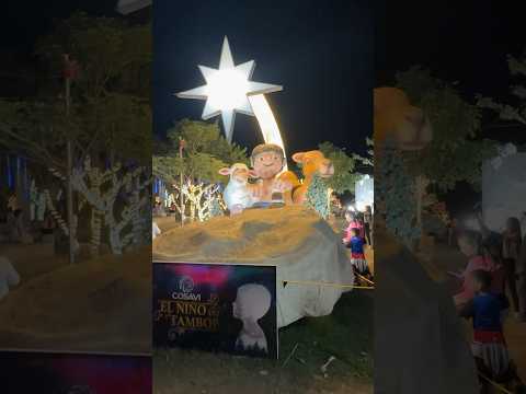 El ni&ntilde;o del Tambor 🥁 Villa navide&ntilde;a El principito 🎄El Salvador 🇸🇻 #navidad #elsalvador
