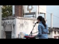 Javiera Mena en la terraza "Hasta la verdad"