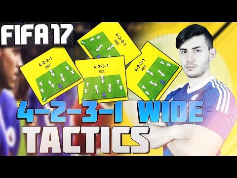 FIFA 17 4-2-3-1 WIDE THE BEST TACTICS - IN-DEPTH GUIDE