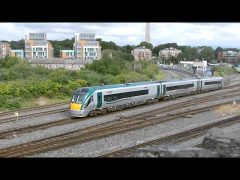 Irish Rail Class 22000 ICR entering Dublin Heuston