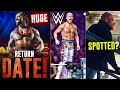 Roman Reigns RETURN DATE REVEALED! Next Month | Brock Lesnar SPOTTED? Cody Rhodes | WWE News
